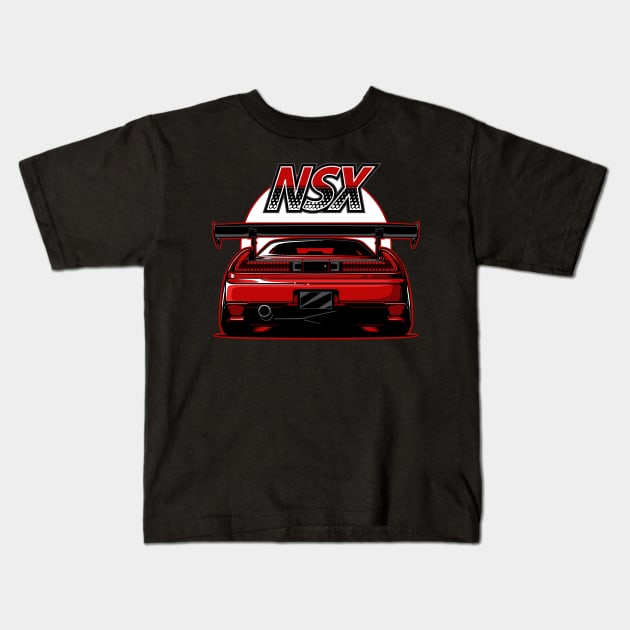 Honda NSX Kids T-Shirt by JDMAPEX